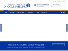 Tablet Screenshot of dcolephelps.com